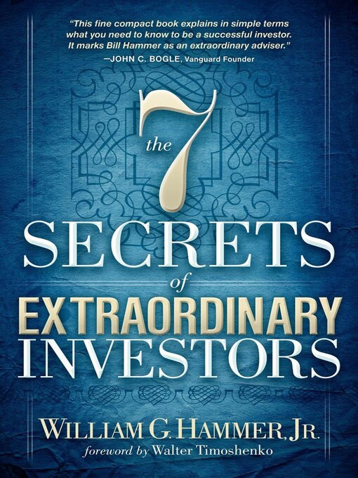 Cover image for The 7 Secrets of Extraordinary Investors